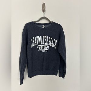 surf style clearwater beach crew neck